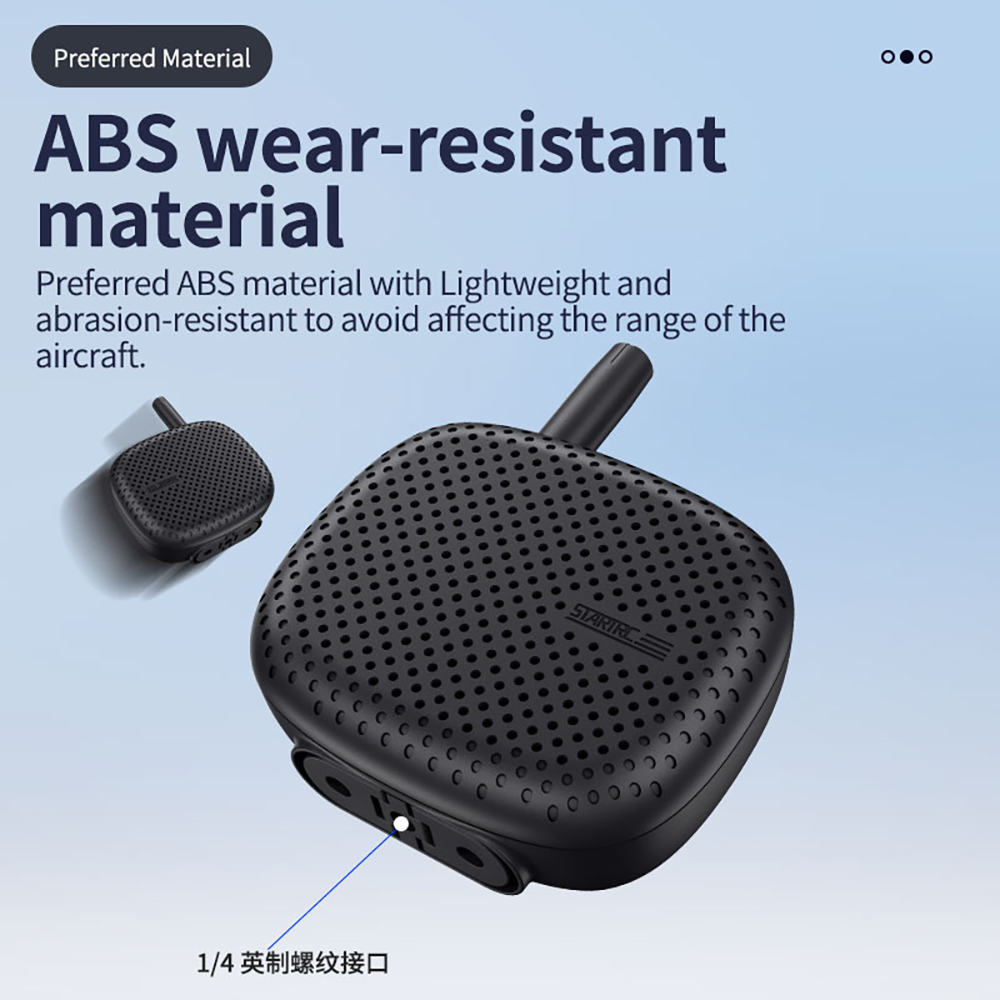 STARTRCUniversalWalkieTalkieSkySpeakerMegaphoneWireless3KMRangeLaudspeakersforDJIAIR3Mavic3PROSeries-2006217-8