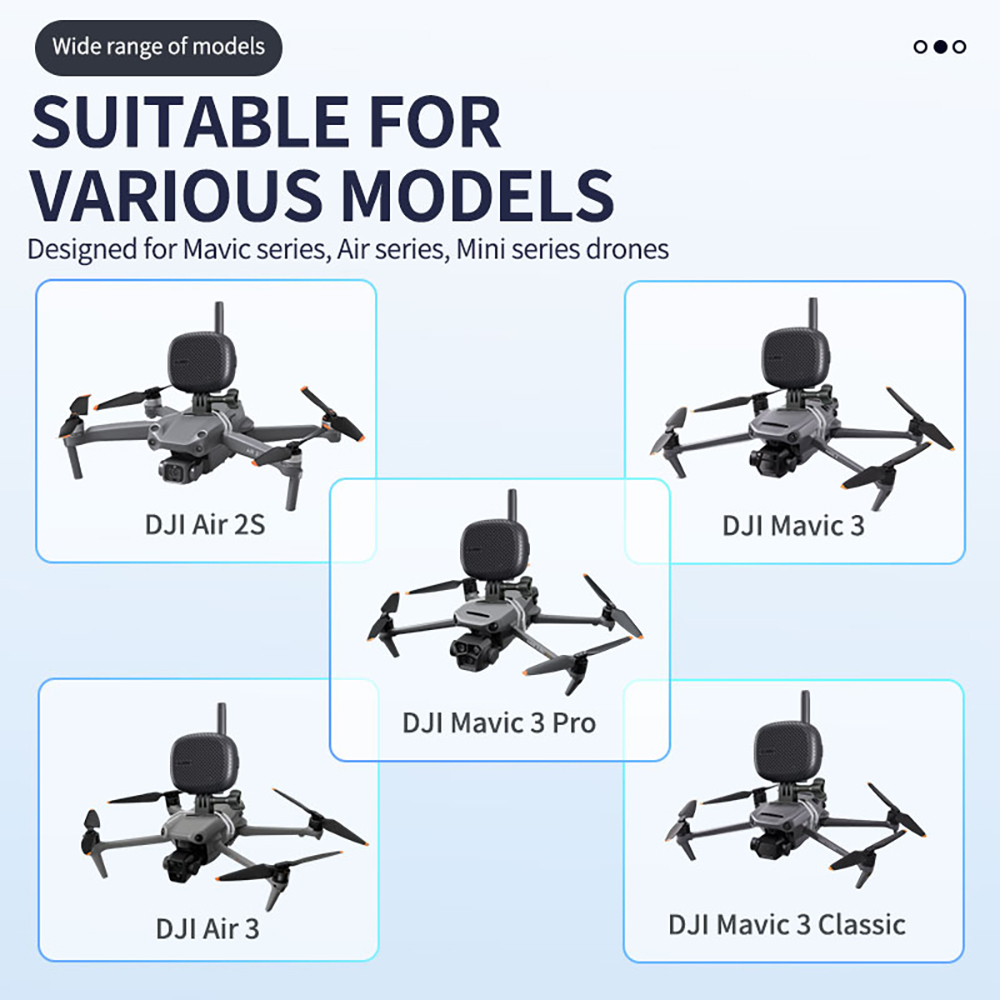 STARTRCUniversalWalkieTalkieSkySpeakerMegaphoneWireless3KMRangeLaudspeakersforDJIAIR3Mavic3PROSeries-2006217-10
