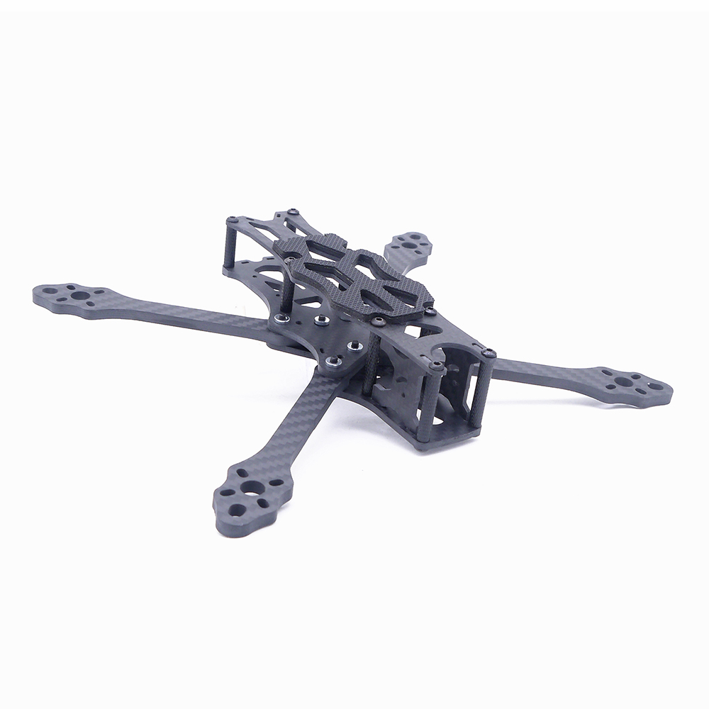 STEELE5220mmWheelbase5mmArmThicknessCarbonFiberXType5InchFreestyleFrameKitSupportCaddxVistaHDSystemf-1720420-2