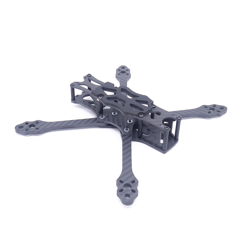 STEELE5220mmWheelbase5mmArmThicknessCarbonFiberXType5InchFreestyleFrameKitSupportCaddxVistaHDSystemf-1720420-4