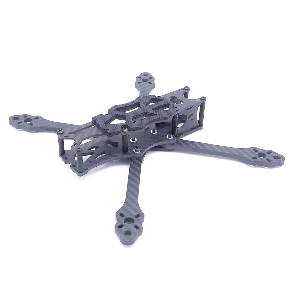 STEELE5220mmWheelbase5mmArmThicknessCarbonFiberXType5InchFreestyleFrameKitSupportCaddxVistaHDSystemf-1720420-5