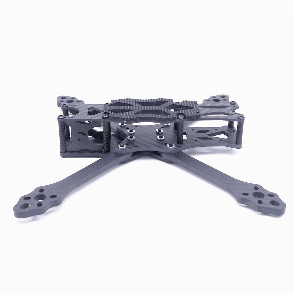 STEELE5220mmWheelbase5mmArmThicknessCarbonFiberXType5InchFreestyleFrameKitSupportCaddxVistaHDSystemf-1720420-7