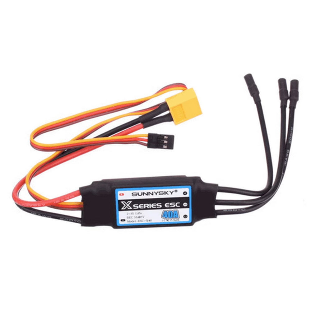 SUNNYSKYXSeries40A2-4SBrushlessESCWith5V3ABEC35mmXT60PlugForRCAirplane-1997864-1