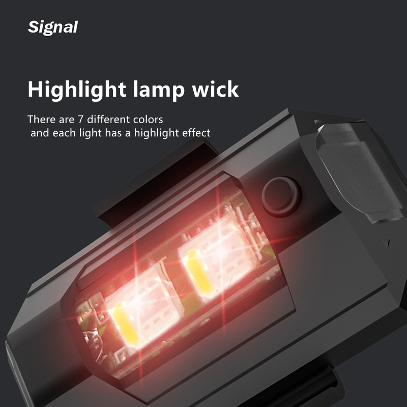 Seven-colorNightFlyingLEDFlashLightRechargeableWarningSignalLampAntiCollisionStrobeBlinkerforDJIFIMI-1978932-1