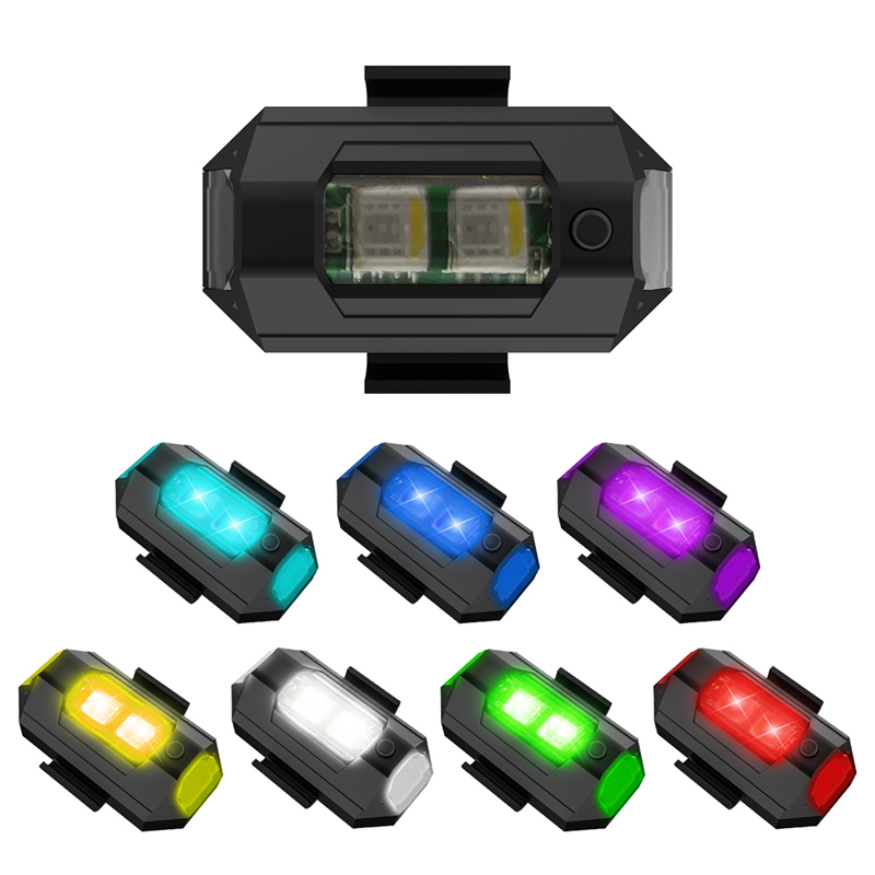 Seven-colorNightFlyingLEDFlashLightRechargeableWarningSignalLampAntiCollisionStrobeBlinkerforDJIFIMI-1978932-4