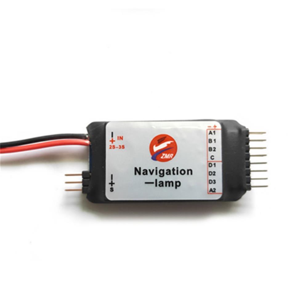SimulationNavigationLampLights2S-3SVoltageDuctedLEDLightforRCFixedWingAircraftRCDrone-1415675-3