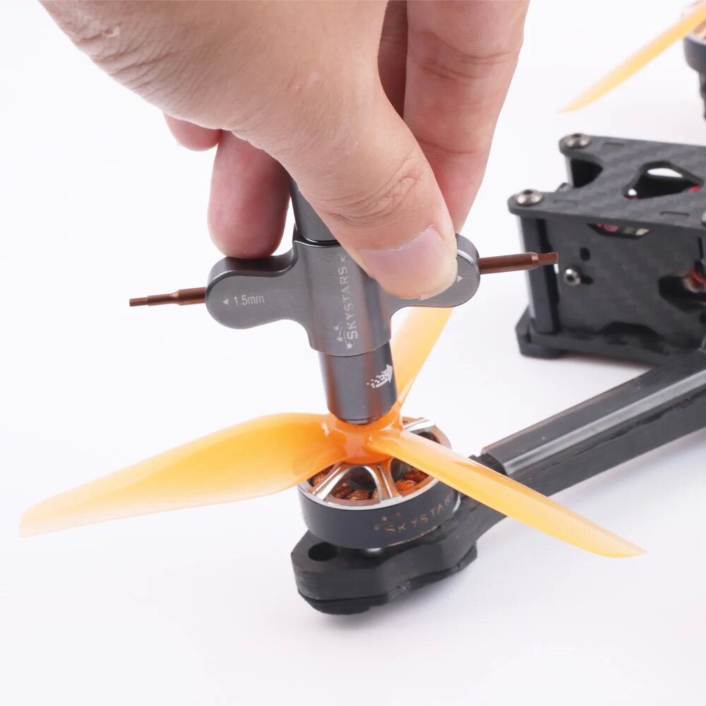 SkystarsQuadM5Wrench15mm2mmScrewdriverwithBuiltinOneWayBearingToolforRCDroneFPVRacing-2006582-4