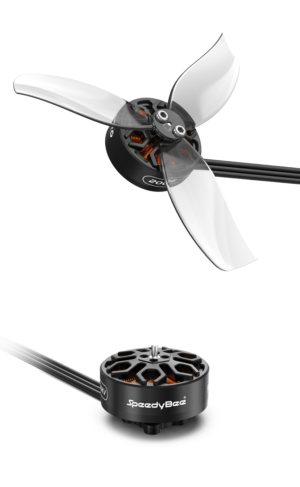 SpeedyBee20061950KV6SBrushlessMotor15mmShaftforBee3535InchRCFPVRacingDrone-2001098-6
