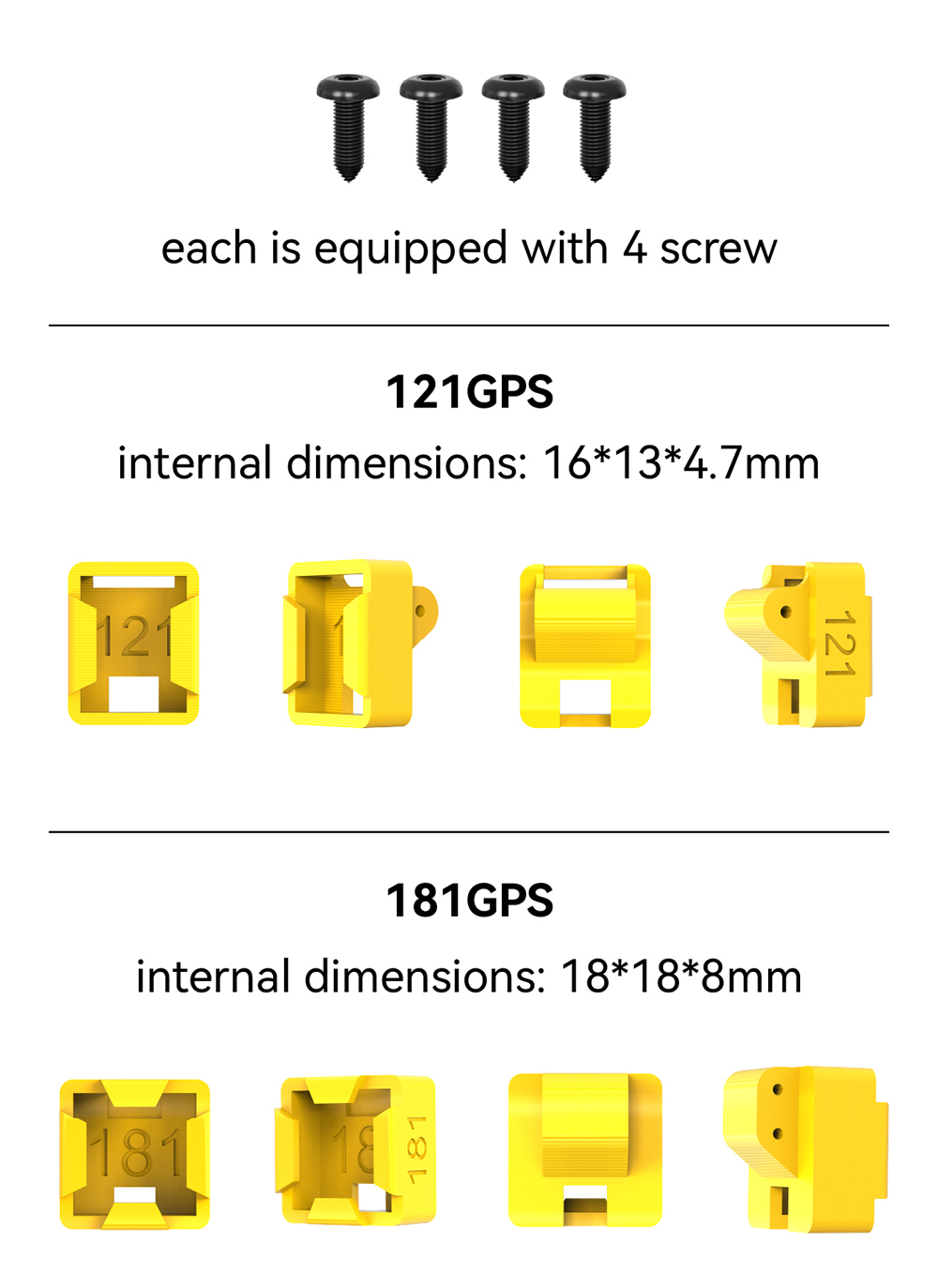 SpeedyBeeMaster5V2SparePart226mmWheelbase5InchFrameKitGPSMountAntennaBaseforDIYFreestyleRCFPVRacingD-2009701-23