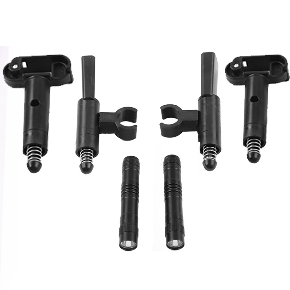 SpringHeightenedExtendedLandingGearSkidShockAbsorberLegTripodwithNightFillLEDLightFlashlightforSJRCF-2014939-10