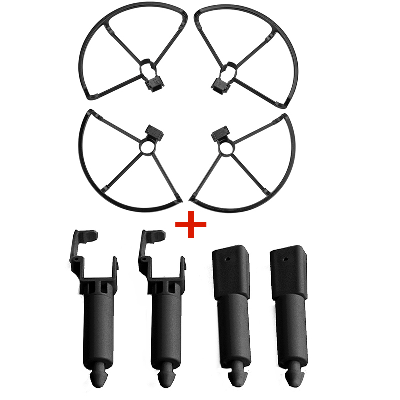 SpringTripodHeightenedLandingGearPropellerProtectiveCoverSetforX193X7ZLLSG906PRORCDroneQuadcopter-1978885-1