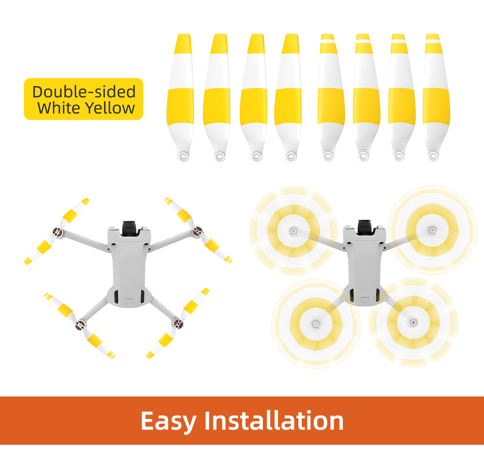 Sunnylife6030FQuick-ReleaseLow-NoiseFoldablePropellerPropsBladeSet8PcsforDJIMini3PRORCDroneQuadcopte-1959566-9