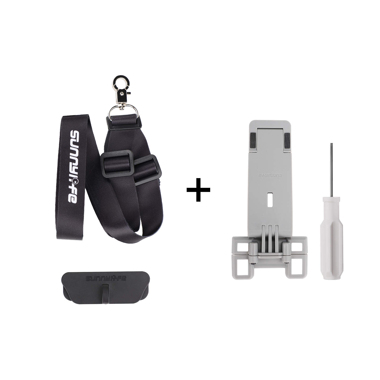 SunnylifeRemoteControlFreeHangingBuckleRopeLanyardwithFoldingTabletBracketforDJIMini3ProMavic3RC-N1-1980880-2