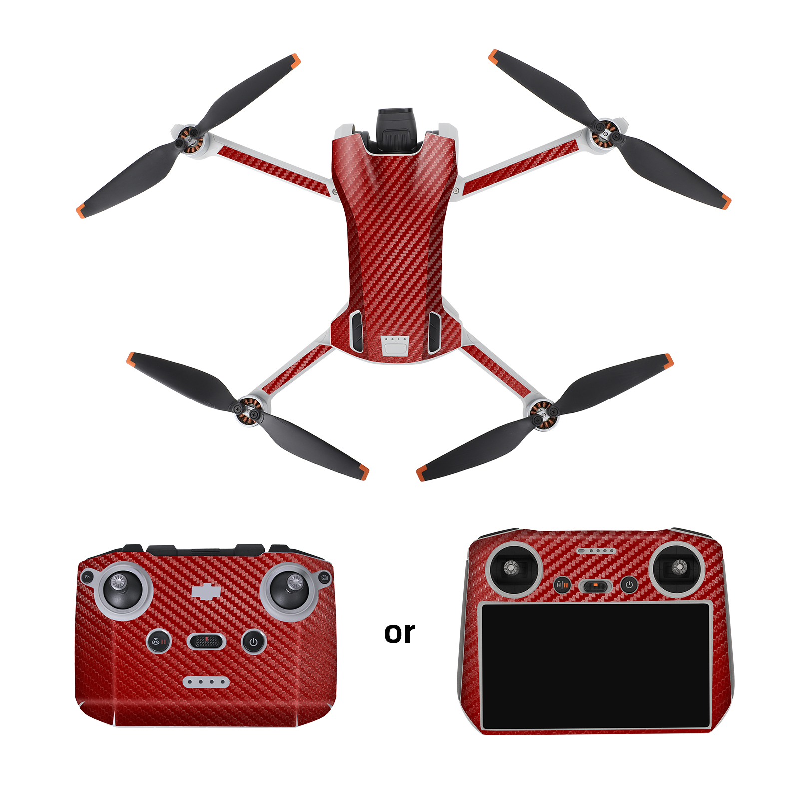 SunnylifeWaterproofPVCStickersDroneBodySkinProtectiveArmRemoteControlProtectorforDJIMini3RCDron-1980984-11