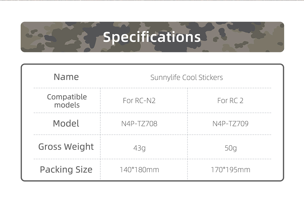 SunnylifeWaterproofPVCStickersDroneBodySkinProtectiveArmRemoteControlProtectorforDJIMini4PRORCDrone-2003395-2