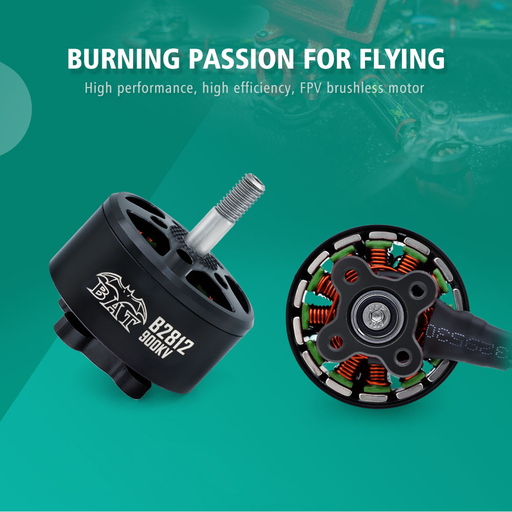 SurPassHobbyB28122812900KV1100KVBrushlessMotorforMulti-RotorRCDrone-2002628-1