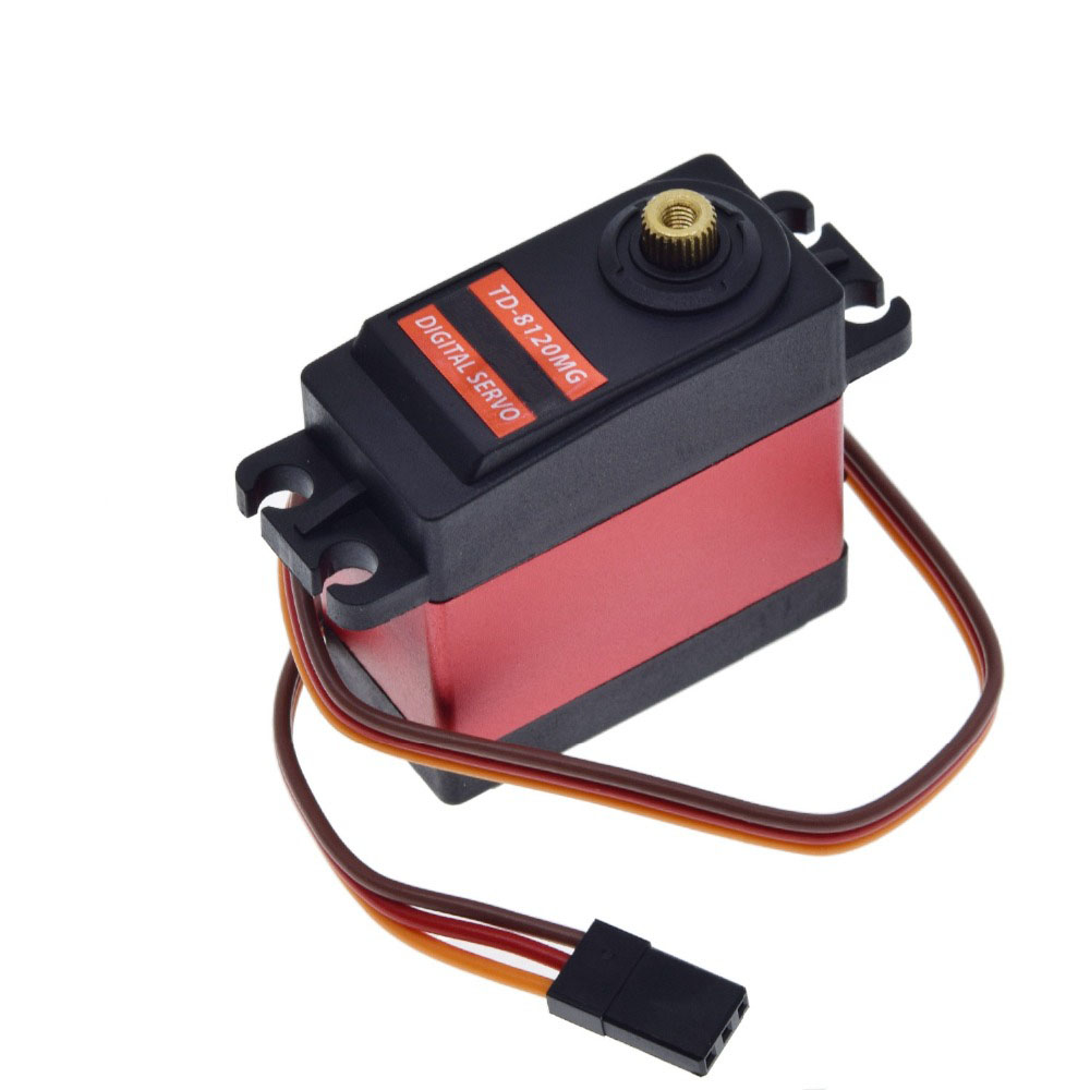 TD-8120MGWaterproofMetalGearDigitalServowith20KGHighTorque180AngleforRCRemoteControlCarModelVehicle-1996637-6