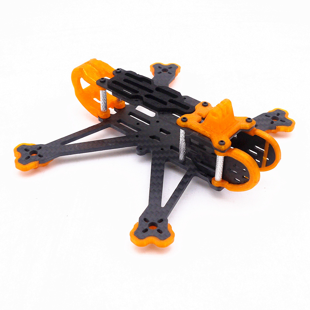 TEOSAWDrake35155mmWheelbaseCarbonFiber35InchFrameKitSupportVistaAirUnitforDIYRCDroneFPVRacing-1994393-2