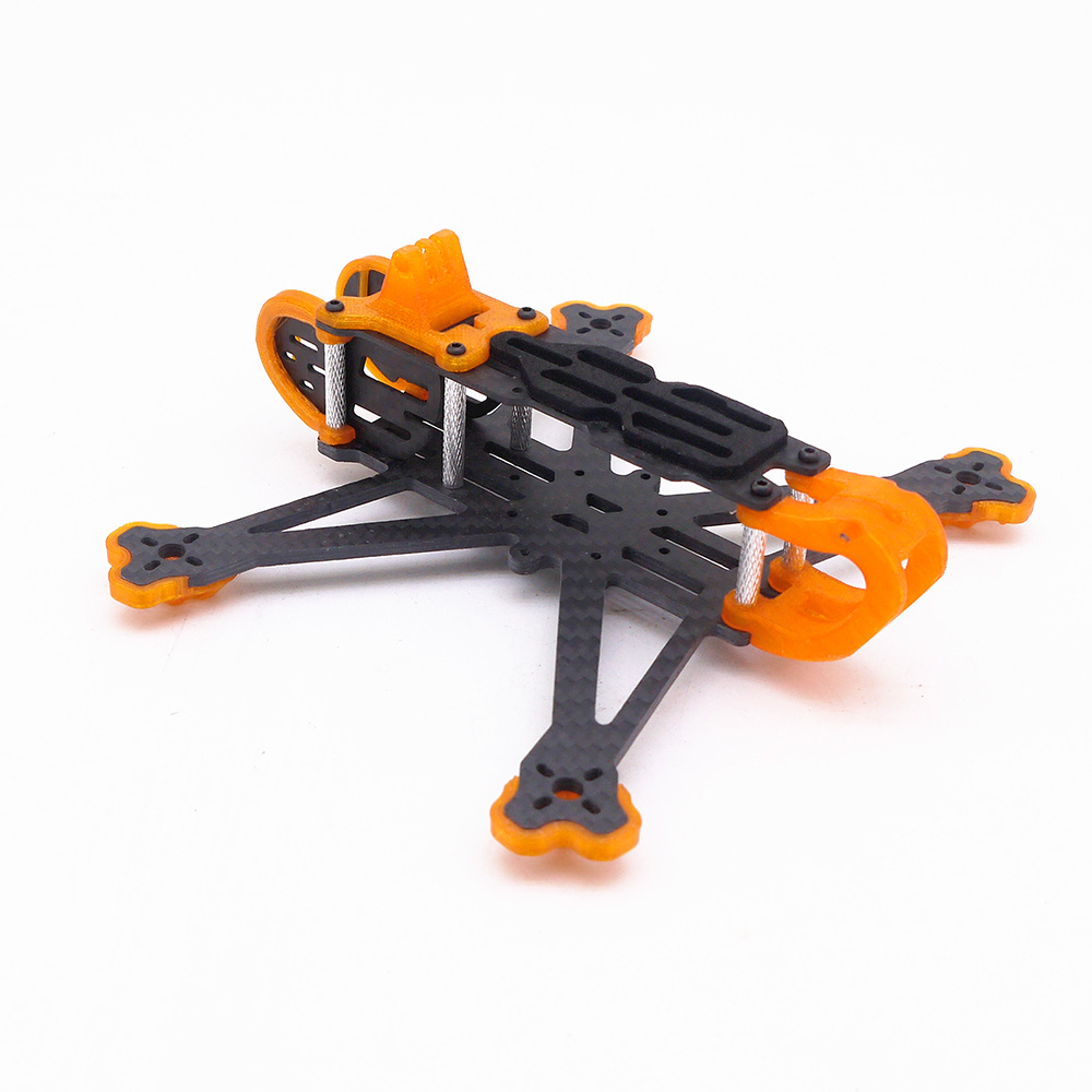 TEOSAWDrake35155mmWheelbaseCarbonFiber35InchFrameKitSupportVistaAirUnitforDIYRCDroneFPVRacing-1994393-6