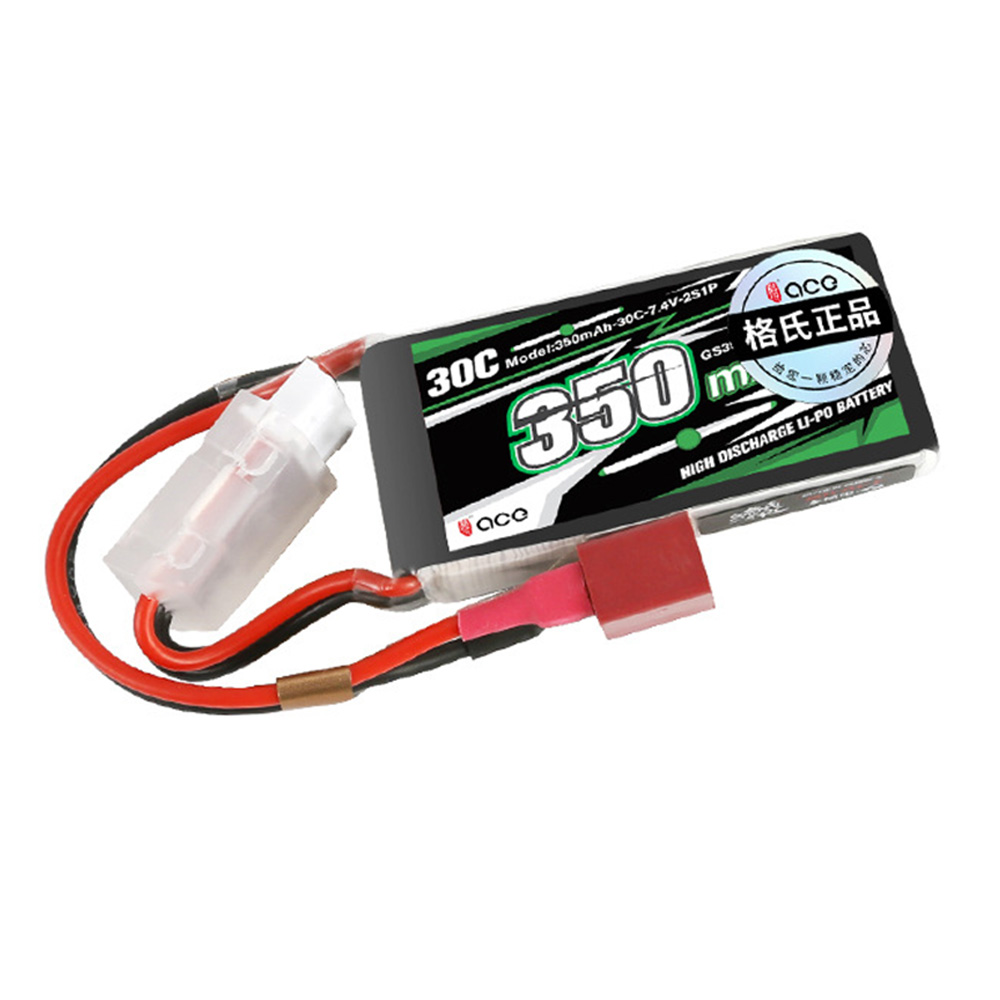 TattuACE74V350mAh30C2S1PLiPoBatteryTPlugforRCCar-2005174-4