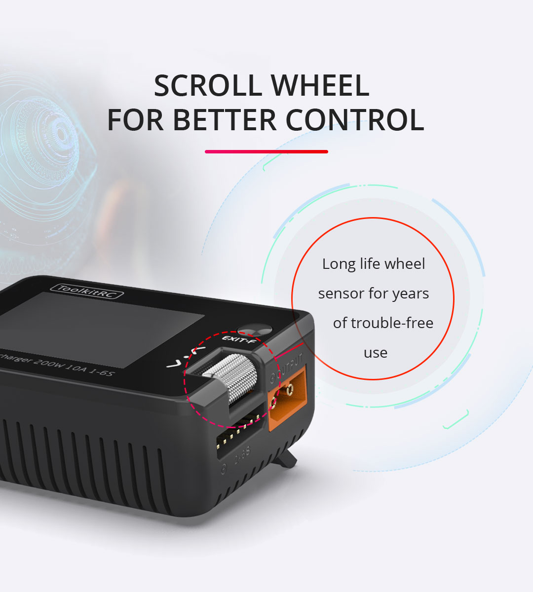 ToolkitRCM7200W10ADCBalanceChargerDischargerfor1-6SLipoBatterywithWithVoltageServoCheckerESCTesterRe-1825734-4
