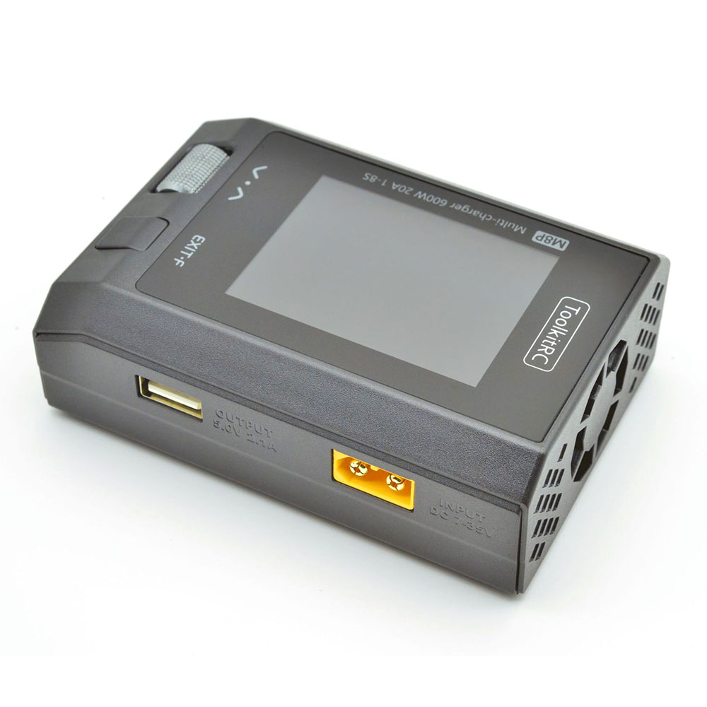 ToolkitRCM8P600W20AMulti-functionDCBalanceChargerfor1-8SXT60LipoLiHVLiFeLionLTOBattery-2000081-9