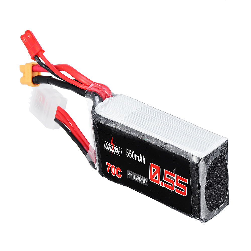 URUAV111V550mAh70C3SLipoBatteryJSTXT30PlugforEachineLizard95FPVRacerDrone-1365412-4