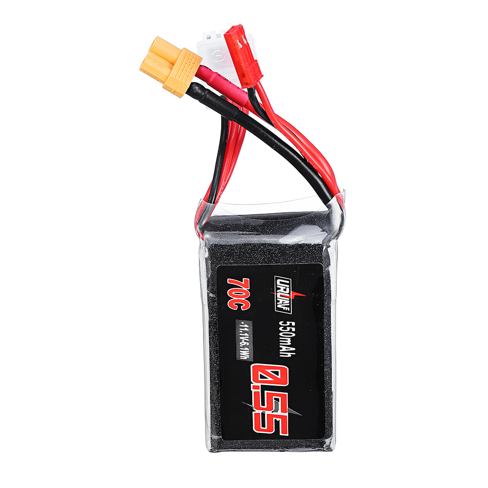 URUAV111V550mAh70C3SLipoBatteryJSTXT30PlugforEachineLizard95FPVRacerDrone-1365412-5