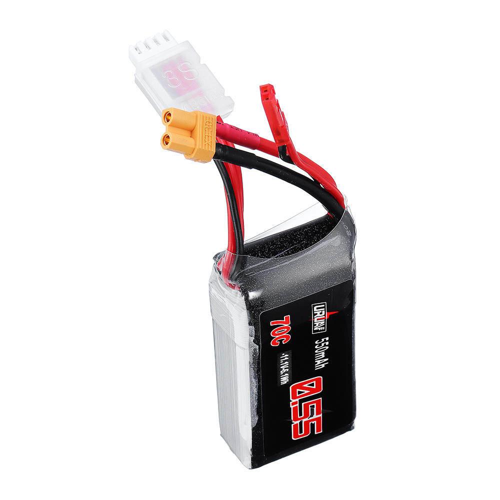 URUAV111V550mAh70C3SLipoBatteryJSTXT30PlugforEachineLizard95FPVRacerDrone-1365412-6