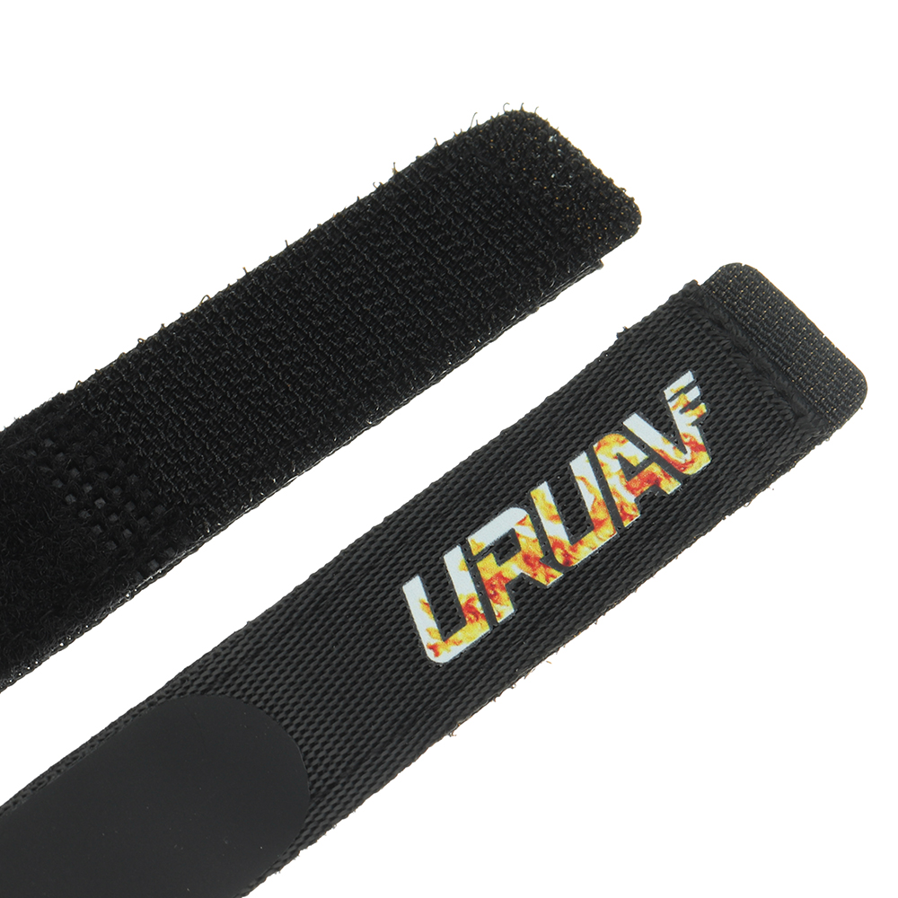 URUAV25Pcs15X250mm20X250mmGradientMetalBuckleBatteryStrapCoolFlameColorforRCBattery-1889792-12