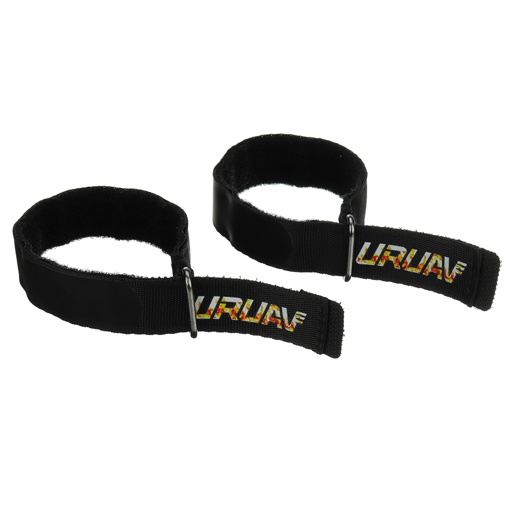 URUAV25Pcs15X250mm20X250mmGradientMetalBuckleBatteryStrapCoolFlameColorforRCBattery-1889792-6