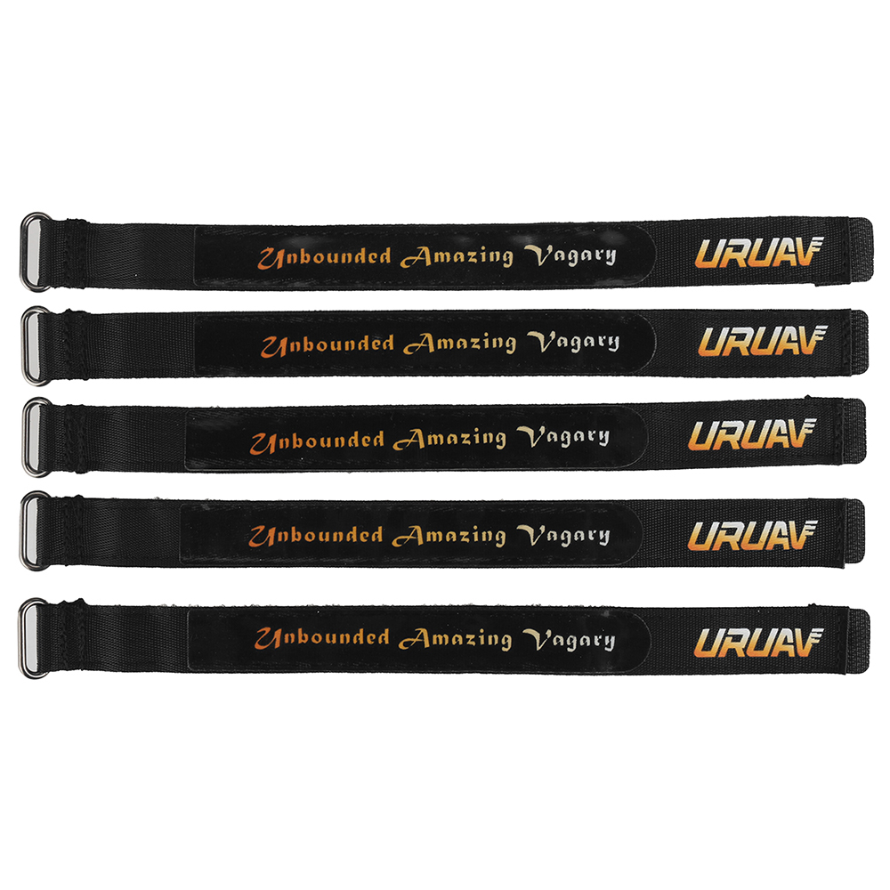 URUAV25PcsC25015X250mm20X250mmGradientMetalBuckleBatteryStrapforRCBattery-1890237-3