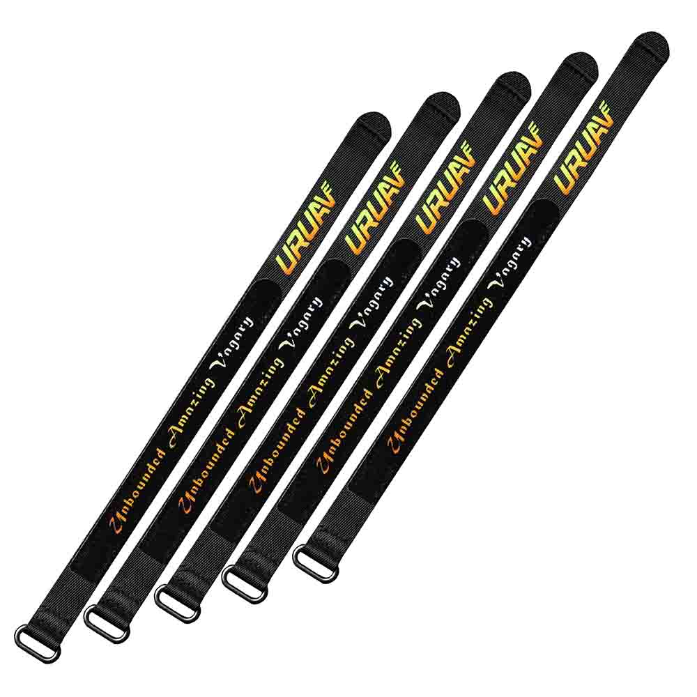 URUAV25PcsC25015X250mm20X250mmGradientMetalBuckleBatteryStrapforRCBattery-1890237-9
