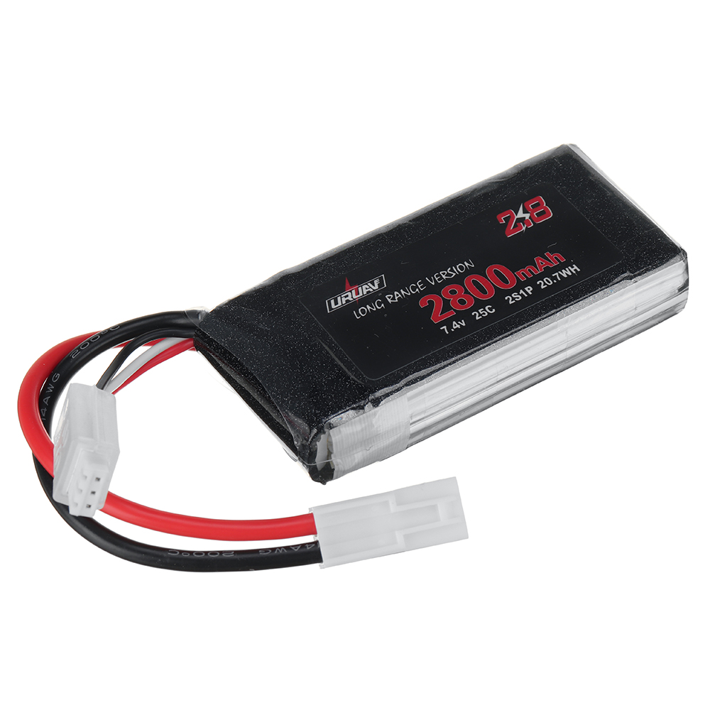 URUAV74V2800mAh25C2SLiPoBatterySmallTamiyaPlugforRCCar-1929759-4