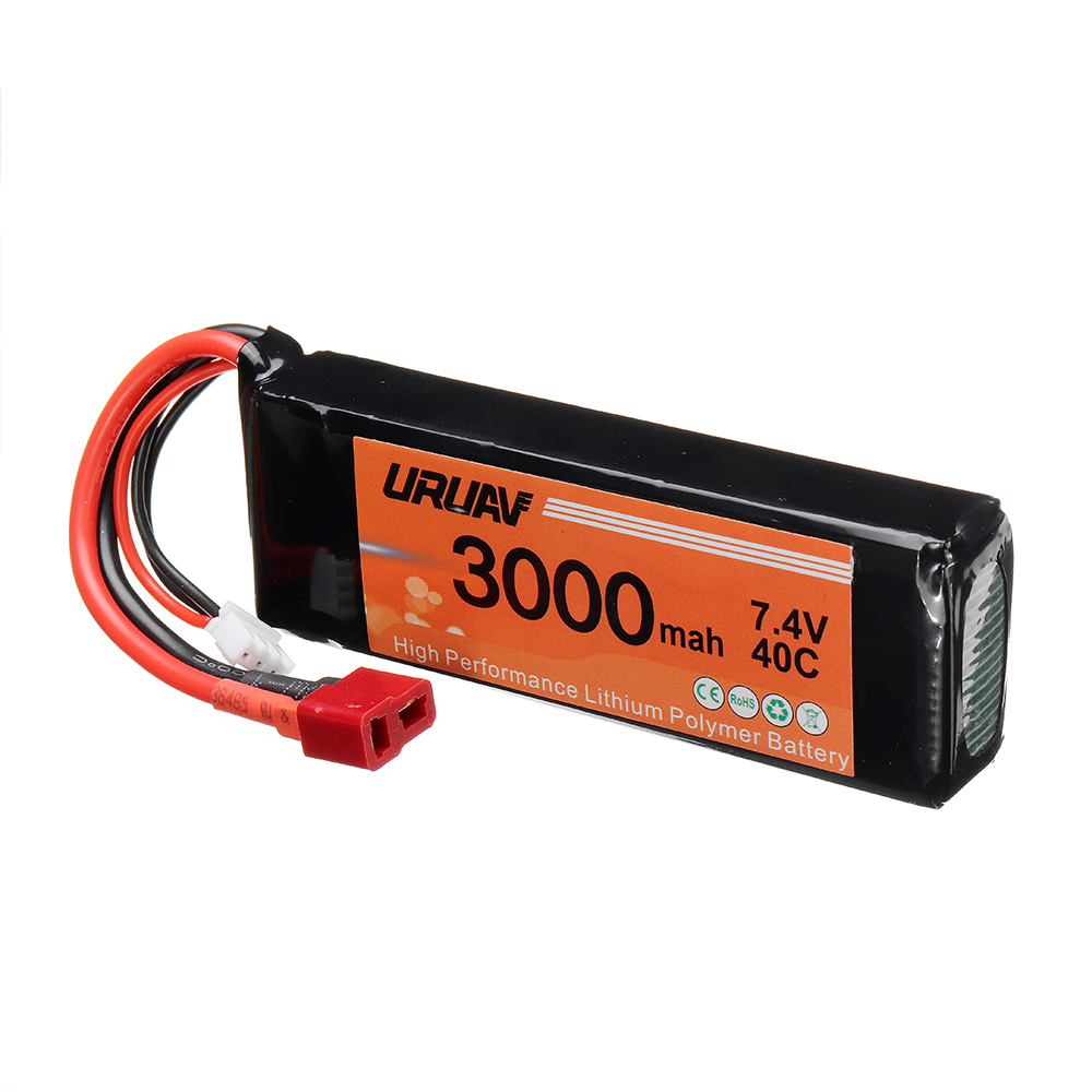 URUAV74V3000mahBattery40CTPlugforWLtoys144001124018124019104001124016017RCCarPart-1832442-7