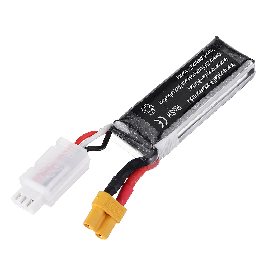 URUAV76V300mAh80C160C2SHV435VLipoBatteryXT30PlugforEMAXTinyhawkIIIndoorFPVRacingDrone-1433533-6