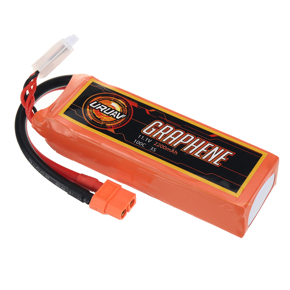 URUAVGRAPHENE111V2200mAh100C3SLiPoBatteryXT60PlugforRCDrone-1986118-4