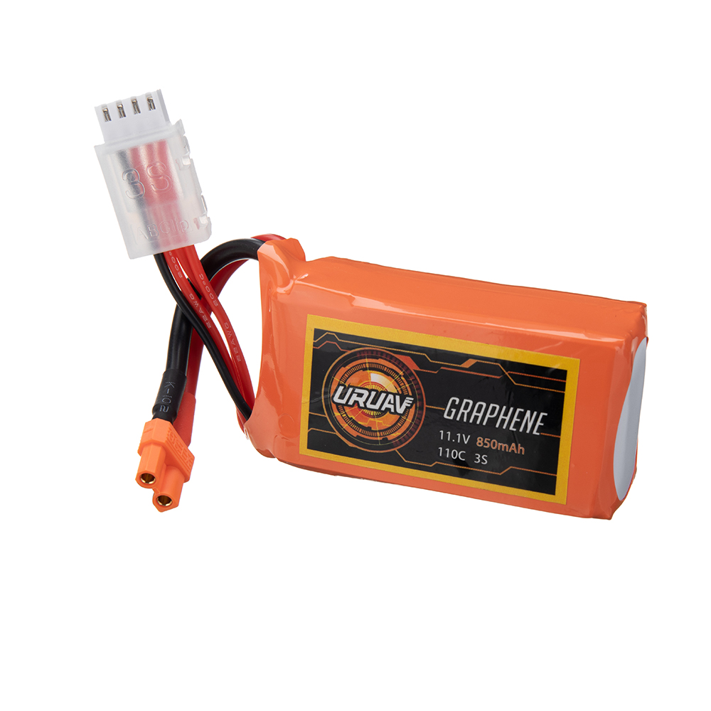 URUAVGRAPHENE111V850mAh110C3SLiPoBatteryXT30PlugforRCDrone-1986435-3