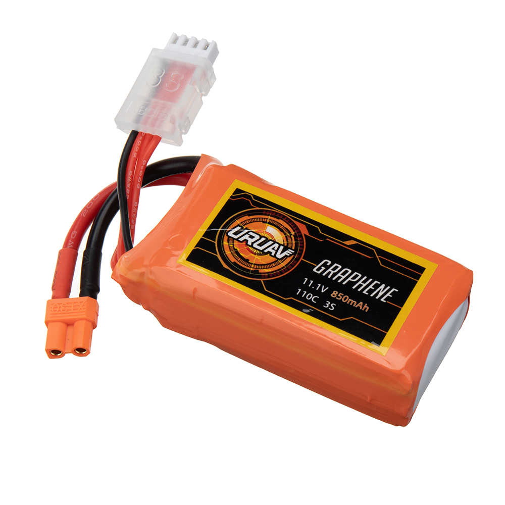 URUAVGRAPHENE111V850mAh110C3SLiPoBatteryXT30PlugforRCDrone-1986435-4