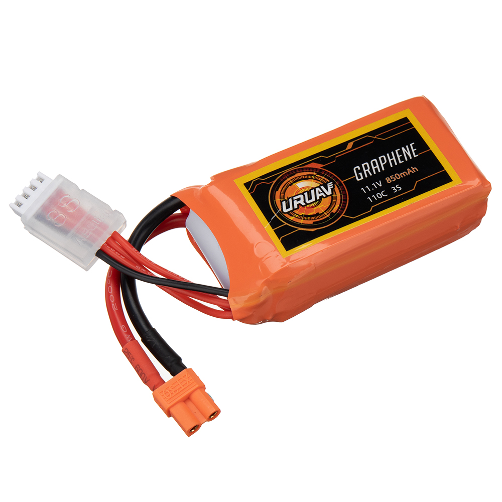 URUAVGRAPHENE111V850mAh110C3SLiPoBatteryXT30PlugforRCDrone-1986435-5
