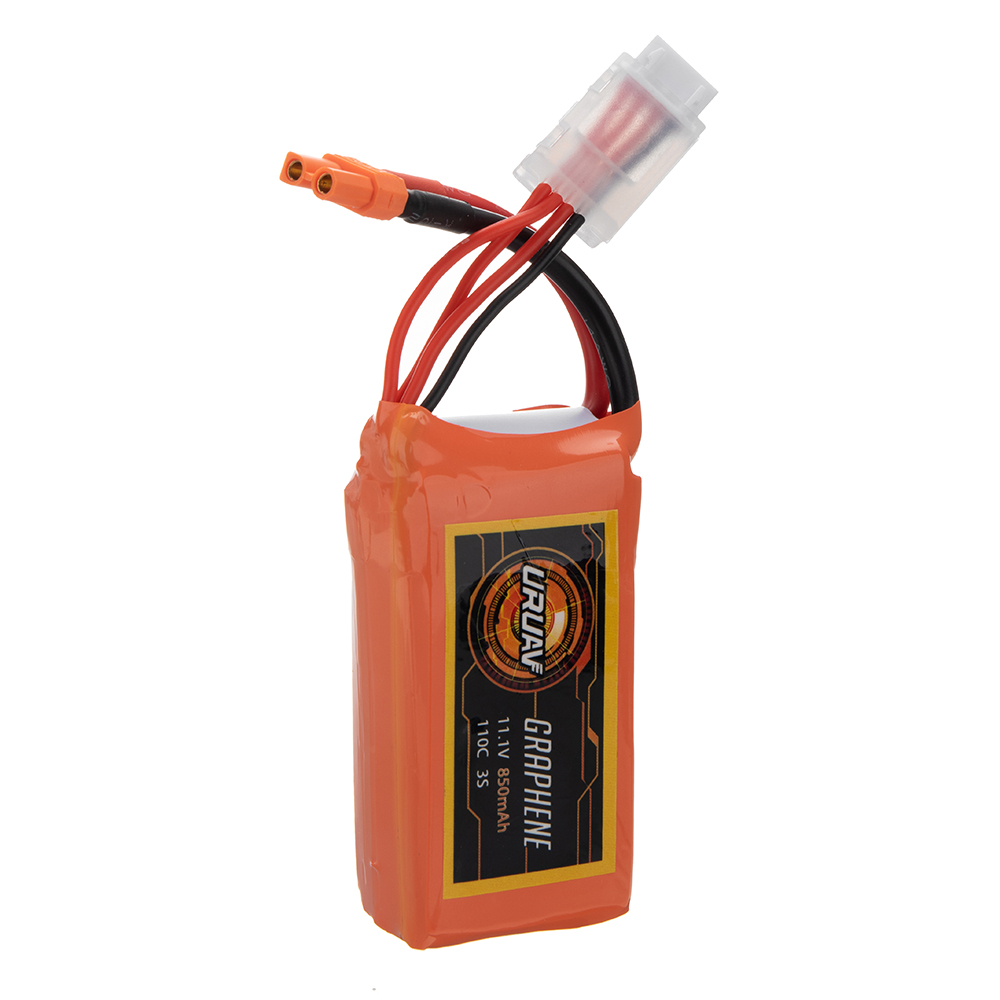 URUAVGRAPHENE111V850mAh110C3SLiPoBatteryXT30PlugforRCDrone-1986435-6