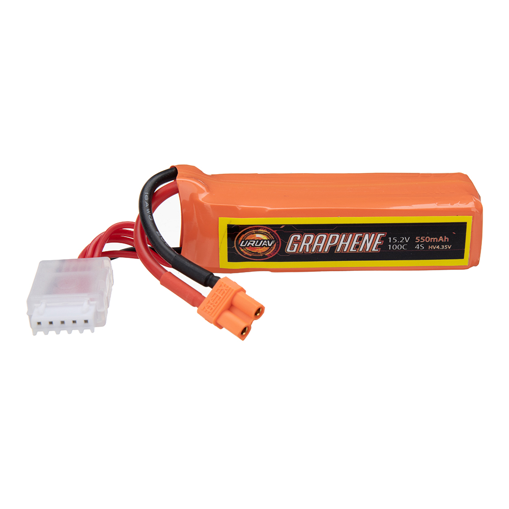 URUAVGRAPHENE152V550mAh100C4SLiPoBatteryXT30PlugforRCDrone-1986420-1