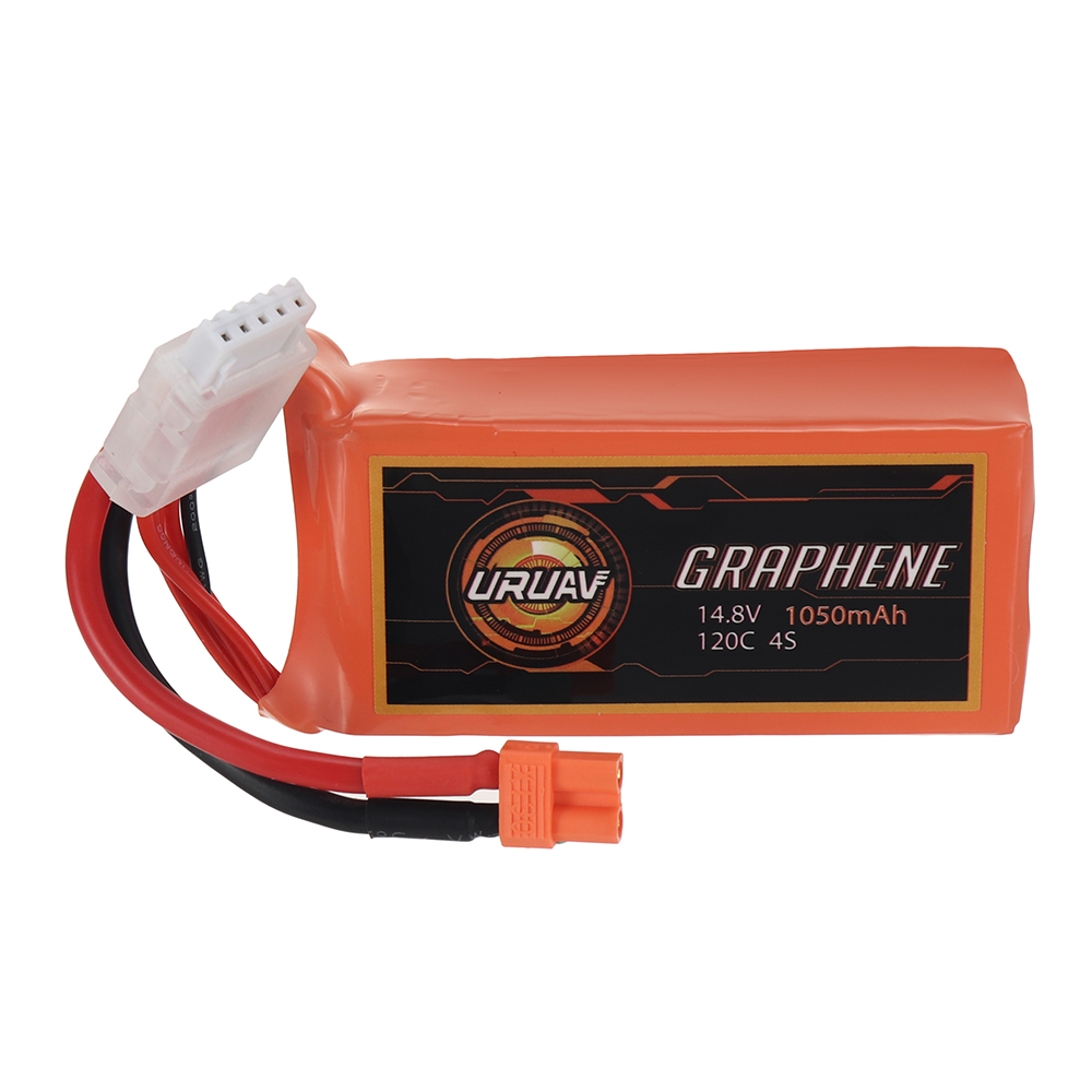 URUAVGRAPHENEPower148V1050mAh120C4SLiPoBatteryXT30PlugforRCDrone-1985625-1