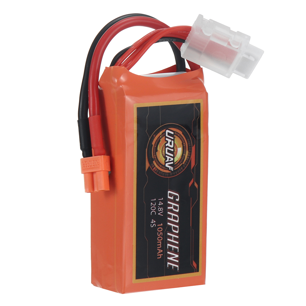URUAVGRAPHENEPower148V1050mAh120C4SLiPoBatteryXT30PlugforRCDrone-1985625-6