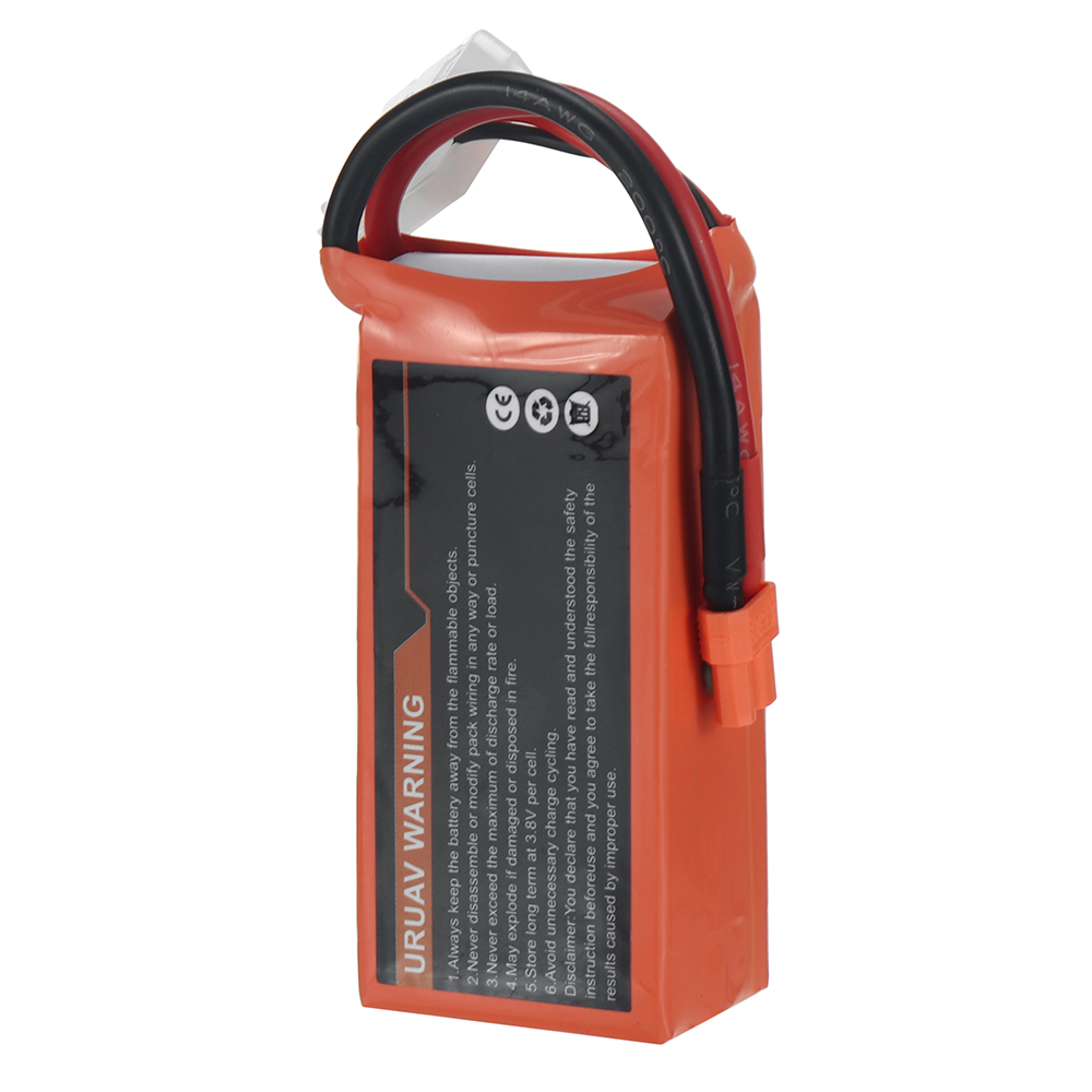 URUAVGRAPHENEPower148V1050mAh120C4SLiPoBatteryXT30PlugforRCDrone-1985625-7
