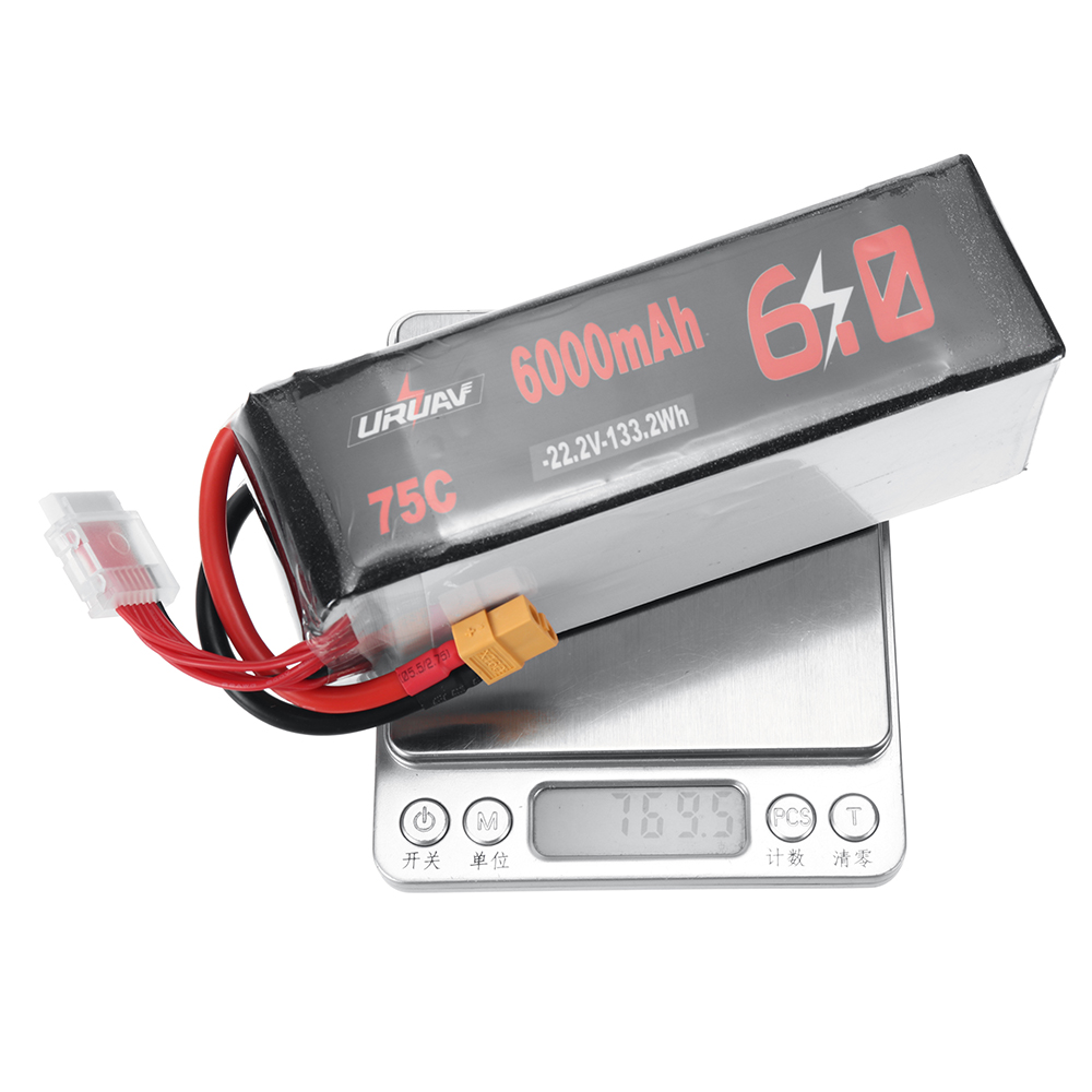 URUAVPower222V6000mAh75C6SLiPoBatteryXT60PlugforRCDrone-1985524-10