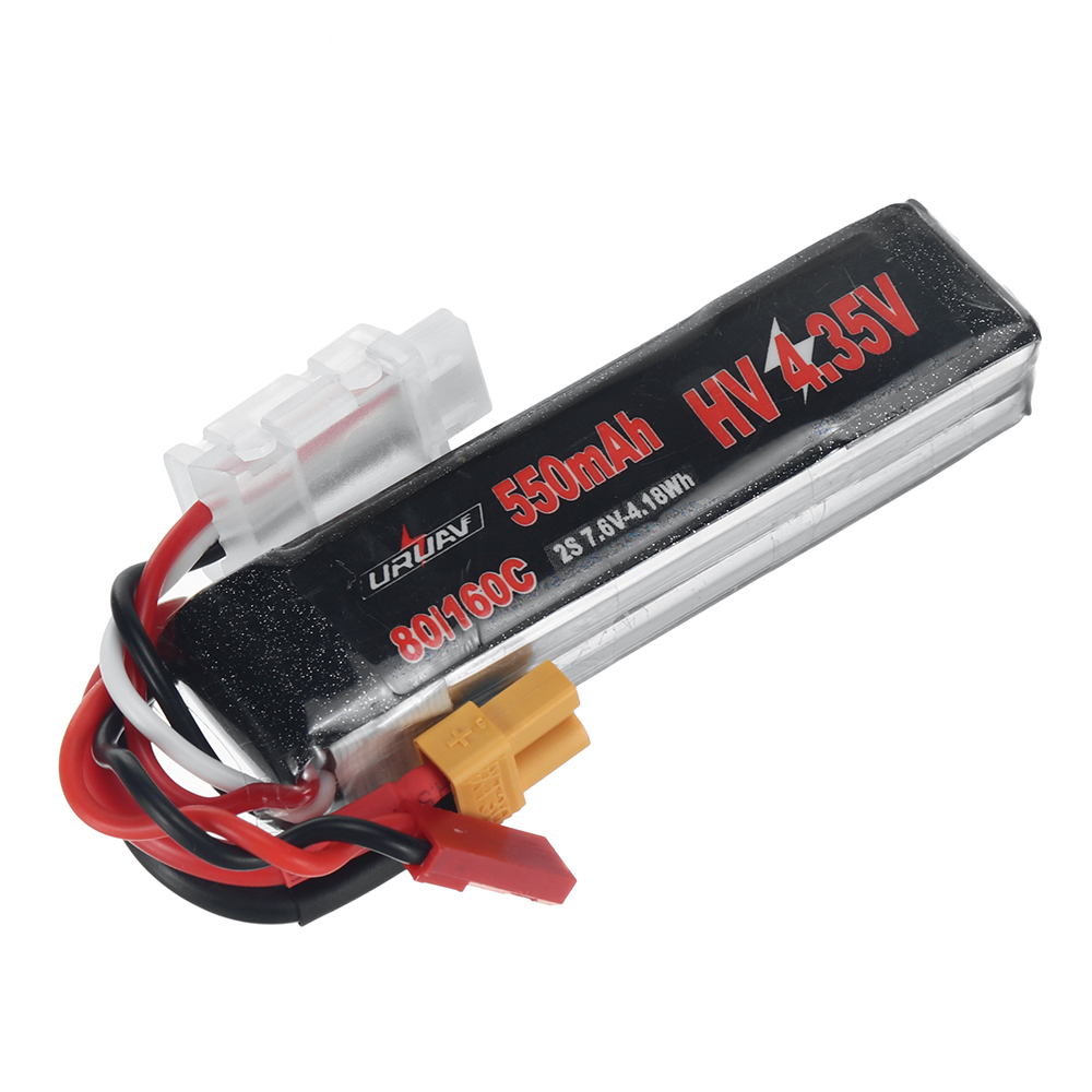 URUAVPower76V550mAh80C160C2SHV435VLiPoBatteryXT30PlugforRCDrone-1985646-5