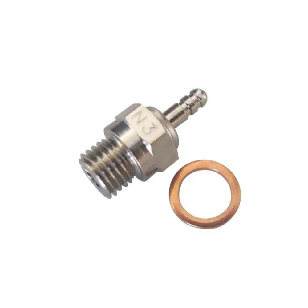 UniversalSparkGlowPlugN3N4ForHSP110112TOYANHSPTAMIYAKyoshoNitroEngineRCCarParts-2000996-2