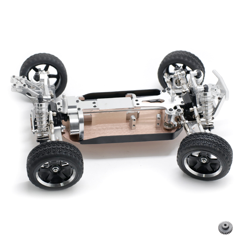 UpgradedCNCMetalRCCarFramewMetalDifferentialForWltoys144001144010144002VehicleModelsWithTireMotorGea-1961422-13