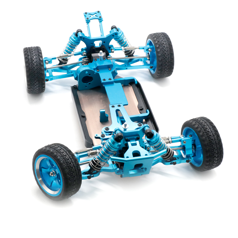 UpgradedCNCMetalRCCarFramewMetalDifferentialForWltoys144001144010144002VehicleModelsWithTireMotorGea-1961422-7